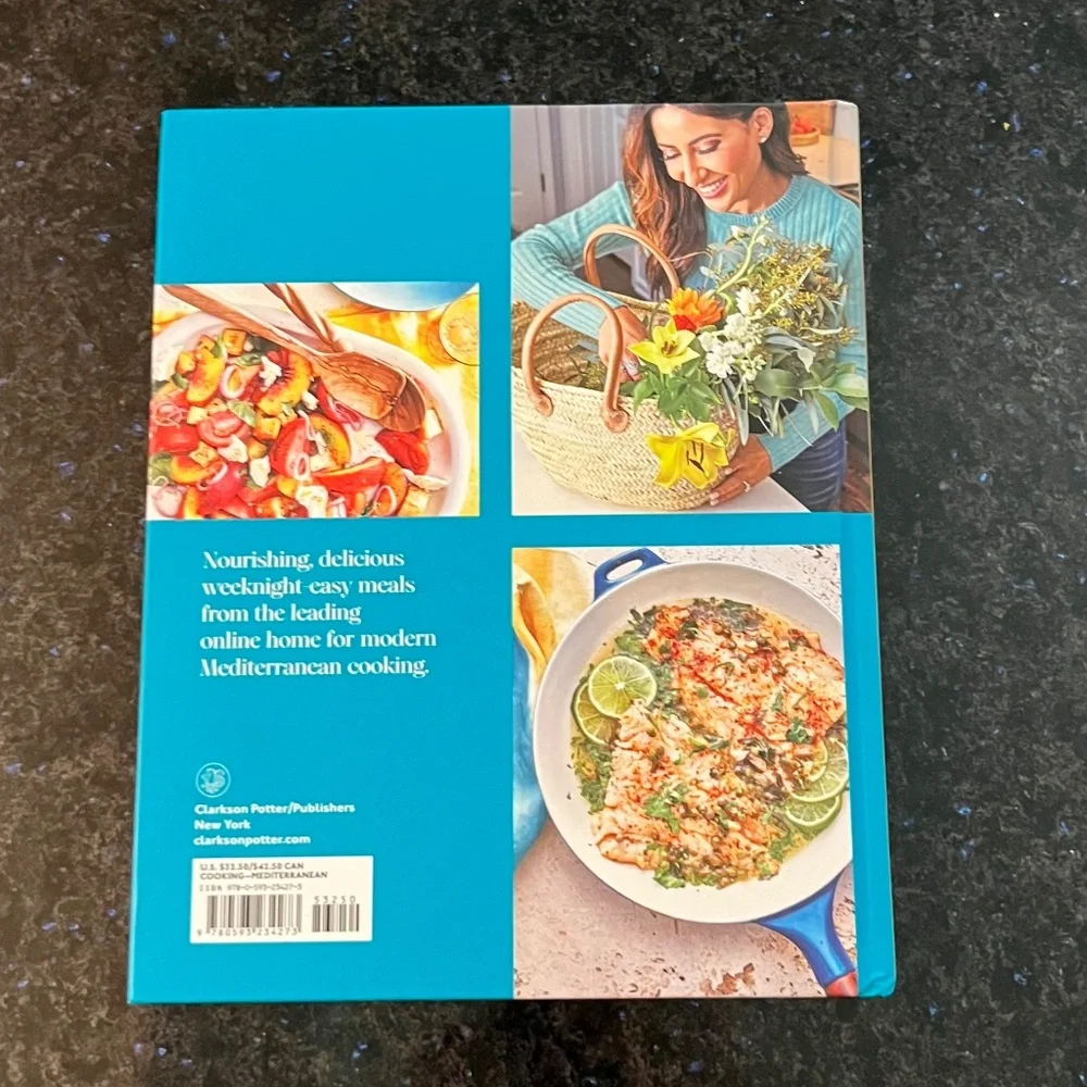 The Mediterranean Cookbook - New - 120 Healthy Recipes - Hardback